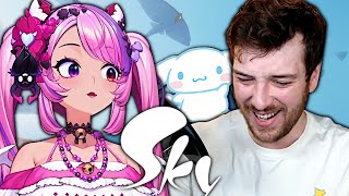 Playing the Sky Cinnamoroll Collab With Ironmouse! (and Multiplayer Platform Gol
