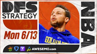 NBA DFS Strategy 6/13/22 | DraftKings & FanDuel NBA Picks