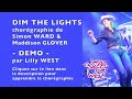 [DEMO] DIM THE LIGHTS de Simon WARD & Maddison GLOVER, enseignée par Lilly WEST