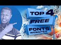 DESIGNER'S GOLDMINE: 4 WEBSITES TO DOWNLOAD FREE FONT!