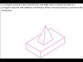 Isometric projection  Problem No  19 #Engineeringgraphics