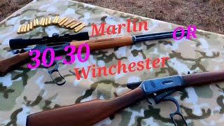 Winchester Model 94 30-30 or  Glenfield Model 30 \