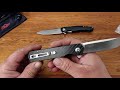 ganzo firebird fh11 carbon fiber unboxing and first look budget knife bling