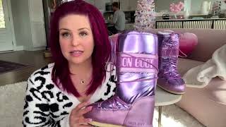 Moon Boots Watch Before You Buy! Moon Boots Sizing // Purple Rose Moon Boots