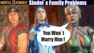 MK11 Sindel has Family Problems - Mortal Kombat 11 Intros & Relationship Dialogues
