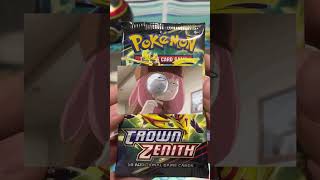 Day 2 of Opening 2 Crown Zenith Packs Daily! Any Lucky Pulls?🔥 #pokemoncards #pokemon