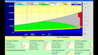 Retirement Planning Software Video Tutorial - The Basics
