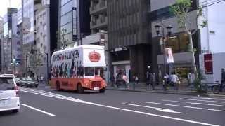 2014ROPPONGI HALLOWEEN六本木ハロウィン1ロンドンバス宣伝車