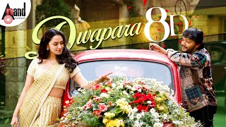 Dwapara | Krishnam Pranaya Sakhi | Golden⭐Ganesh | Malvika Nair|Arjun Janya| | 8D Audio Song