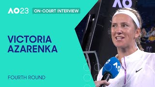 Victoria Azarenka On-Court Interview | Australian Open 2023 Fourth Round