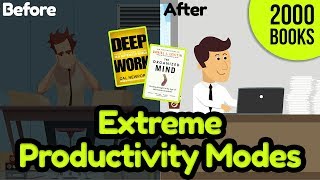 The 2 Modes of Thinking you need to become extremely productive | Deep Work, Organized Mind