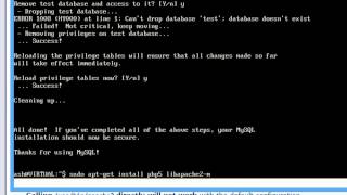 Linux Server - Installing Apache, MySQL & PHP (LAMP Stack)