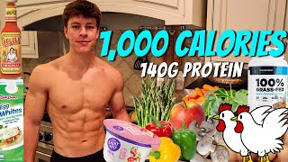 Full Day of Eating 1,000 Calories | SUPER Low Calorie High Protein Weight Loss Diet