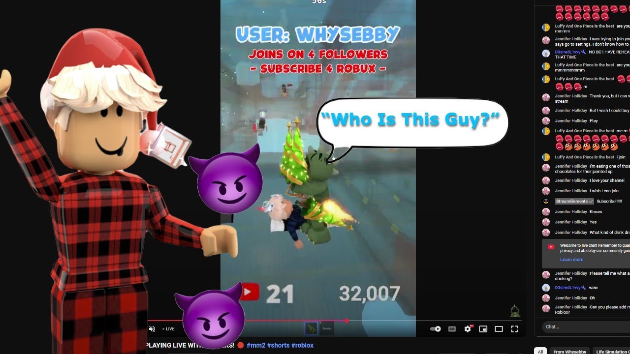 I Joined Mm2 Youtubers Streams And Stream Sniped Them Youtube