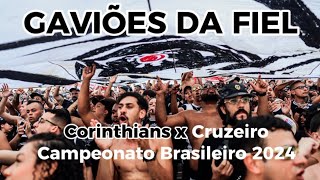 Meia Cancha FC / Gaviões da Fiel. Corinthians x Cruzeiro. Campeonato brasileiro 2024.