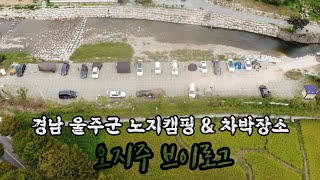 {경남 울주군} 노지캠핑 \u0026 차박지 장소를 소개시켜 드리는 오지주브이로그 가을 캠핑