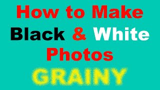 How to Add Grain to Black and White Photos (Affinity Photo)