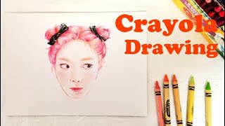 누구나 쉽게 크레욜라로 그림그리기! 태연 - Taeyeon crayola