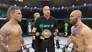 Charles Oliveira vs Conor McGregor For The Lightweight Championship - EA UFC 4