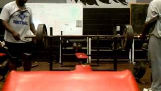 365lbs bench press