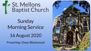 2020.08.16 - Morning Service