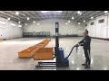 tder battery stacker forklift 1000kg 1500kg 2000kg electric pallet stacker price