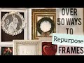 Empty Frame Ideas Simple DIY Repurposing Ideas for Old Frames #repurposing #upcyclingideas