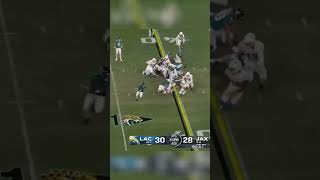 The Jaguars SHOCK THE WORLD with a HISTORICAL COMEBACK vs the Chargers 🤯💯 #shorts #nfl #viral