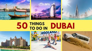 Top 50 Things to do in Dubai 2024 | Ultimate Guide to Activities to do in Dubai!