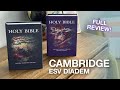 Cambridge Bibles ESV Diadem Reference Edition in HARDCOVER – Full Review!