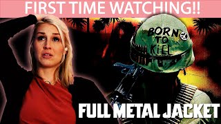 FULL METAL JACKET (1987) | FIRST TIME WATCHING | MOVIE REACTION