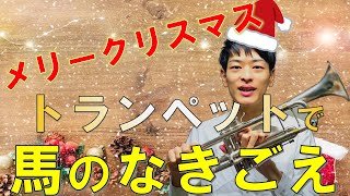 メリークリスマス！トランペットで馬のなきごえをやってみよう！