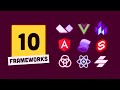 I built the same app 10 times | Which JS Framework is best?