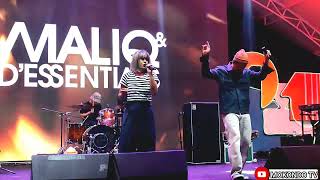 Maliq D essentials Aku Cinta Kau Dan Dia Dewa 19 Live at Allo Bank Food Festival 2023