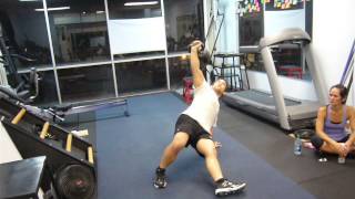 Turkish Get Up with 106 lbs kettlebell