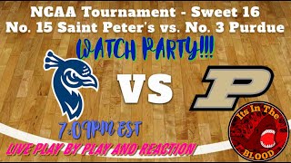 #15 Saint Peters -vs-#3 Purdue | Sweet 16 #purdue #boilermakers #saintpeterspeacocks