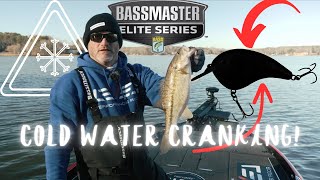 BassMaster Elite Angler Hank Cherry Teaches YOU Cold Water Cranking!!