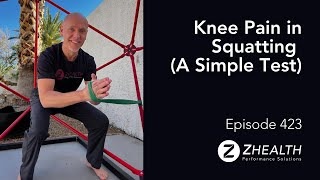Knee Pain in Squatting (A Simple Test)