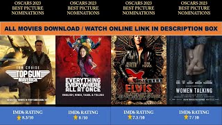 Oscars best nominations movie list 2023 | All Movie Download / watch online Link in comment box