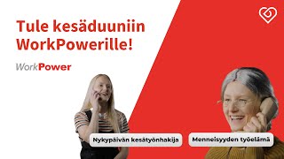 Kesätyö ilman stressiä – löydä oma paikkasi WorkPowerin kautta! ❤️ ⎪Duunitori