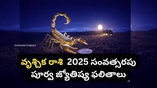 Scorpio | 2025లో వృశ్చిక రాశి: ఆర్థిక, వృత్తి, ప్రేమ మరియు ఆరోగ్య పరిపూర్ణత