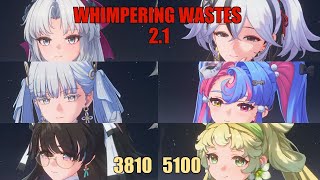 Whimpering Wastes 8910 Points with S0 Carlotta, Jinhsi, Camellya | Wuthering Waves