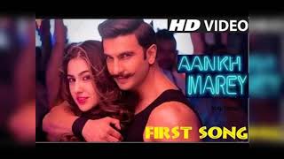 Aankh Marey video song | Ranveer Singh  | Neha Kakkar | Saraalikhan | 2019 | SIMBA