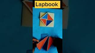 Easy Lapbook Tutorial || How to make a Lapbook /Tutorial: basic lapbook,scrapbook for school project