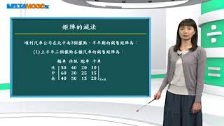 高中數學_矩陣_矩陣的運算_矩陣的加減法與純量乘法_陳亮君