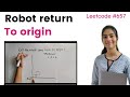 1.0 Interview coding questions - Robot back to origin