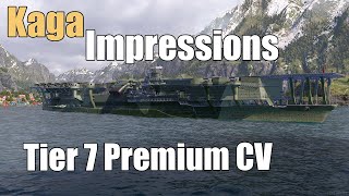 Kaga Impressions: First Premium Tier 7 Aircraft Carrier