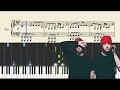 twenty one pilots: Fairly Local - Piano Tutorial + Sheets