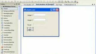 VB .Net 2008 Controls VI : Simple Calculator - Shalvin