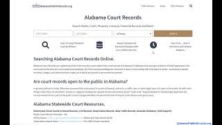 Alabama Vital Records (Search Birth, Death, Marriage, Divorce, Genealogy).
